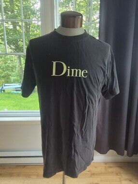 Dime Men's Black T-Shirt